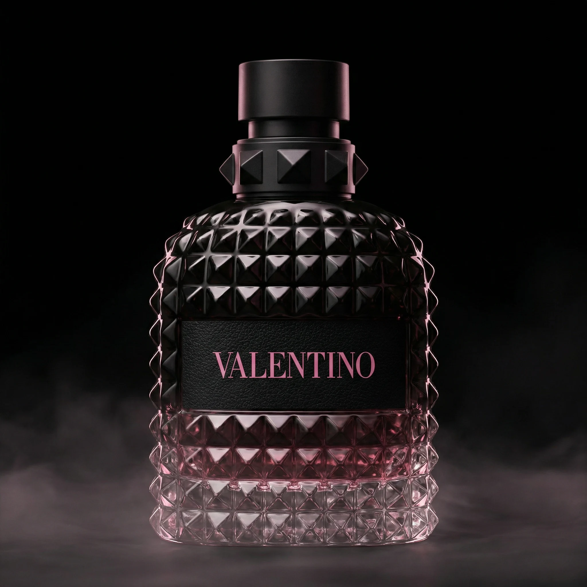 Valentino Noir perfume campaign
